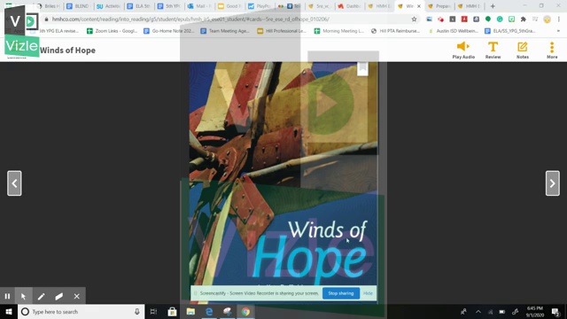 Winds of Hope -- PREREAD | Vizle: video to PDF, PPT, Text
